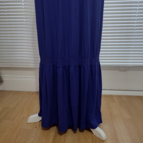 MOSSIMO ROYAL BLUE MAXI DRESS - Picture 3 of 10